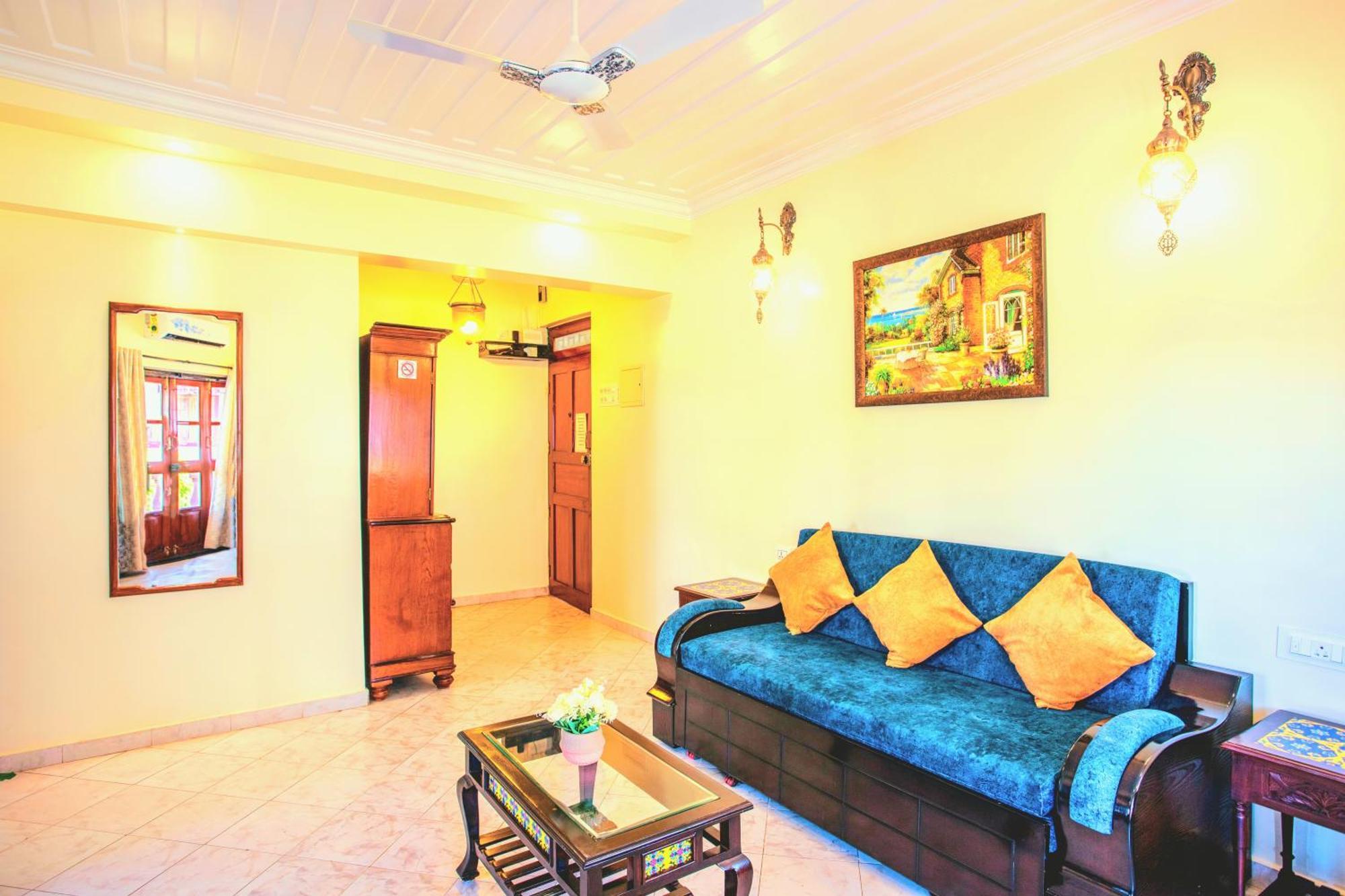 'Golden Cascabela' Beach apartment Benaulim Exterior foto